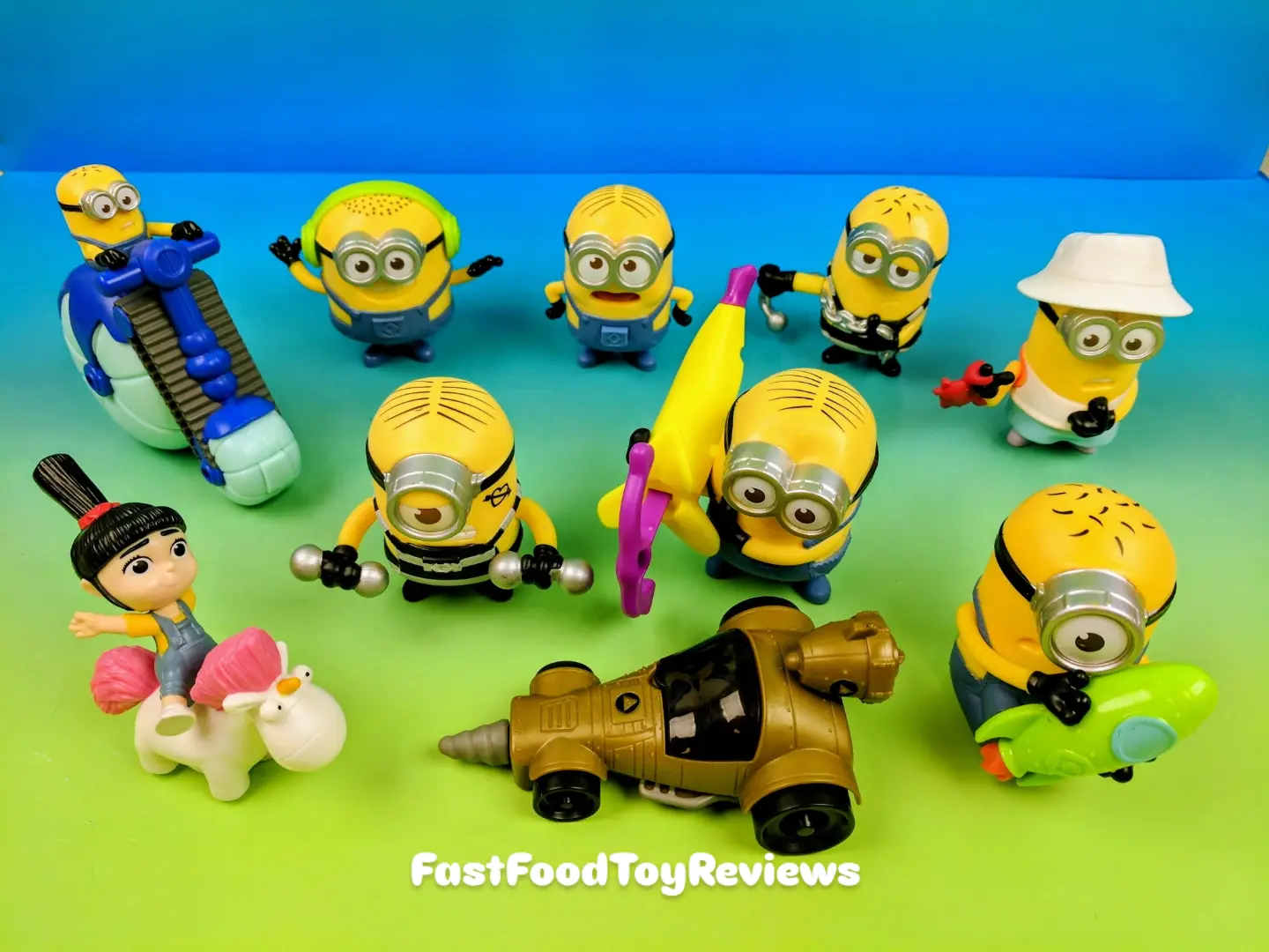 2017 McDonald's - Despicable Me 3 - Happy Meal Toys #minions