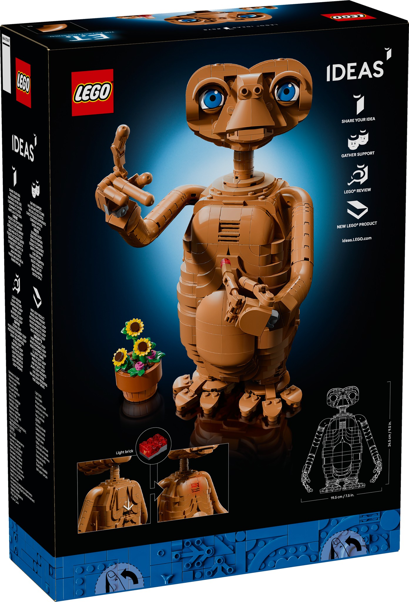 LEGO has officially revealed the next LEGO Ideas set with E.T. the