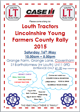Lincs YFC Rally - Here is the finished poster - please share far and ...
