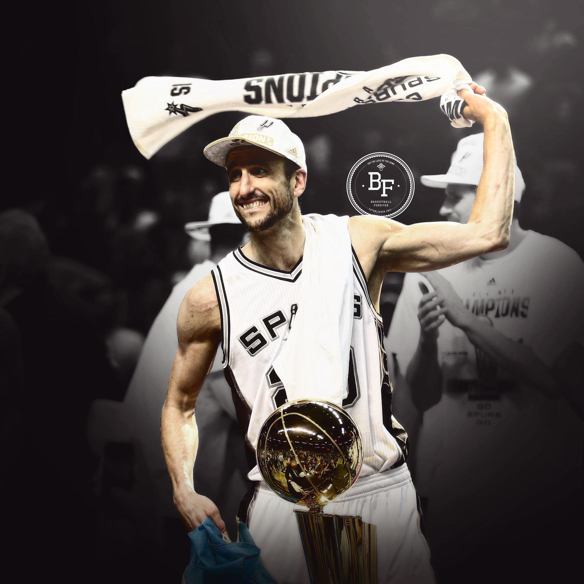 Manu Ginobili. 15 seasons. 1 Gold Medal. 4 NBA Championships 