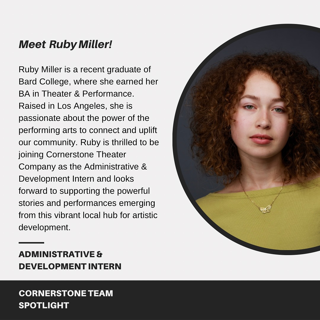 Cornerstone - Join us in welcoming Ruby Miller to the Cornerstone team ...