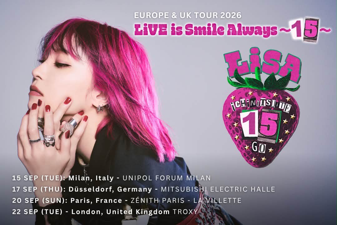 LiSA - 【LiSA official merchandise】 We are pleased to announce