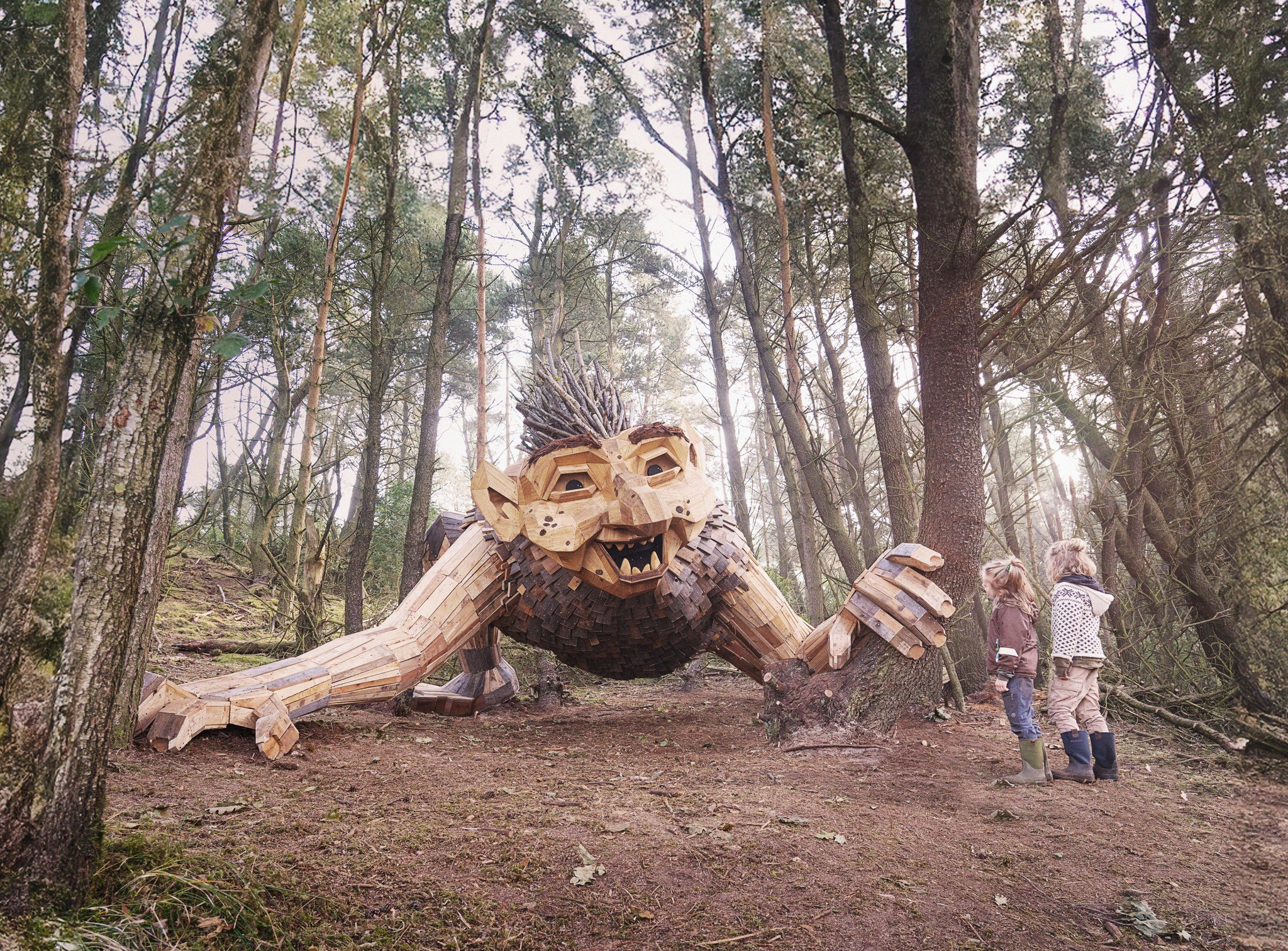 北欧　藁　オブジェ A worldwide public-art phenomenon, internationally renowned