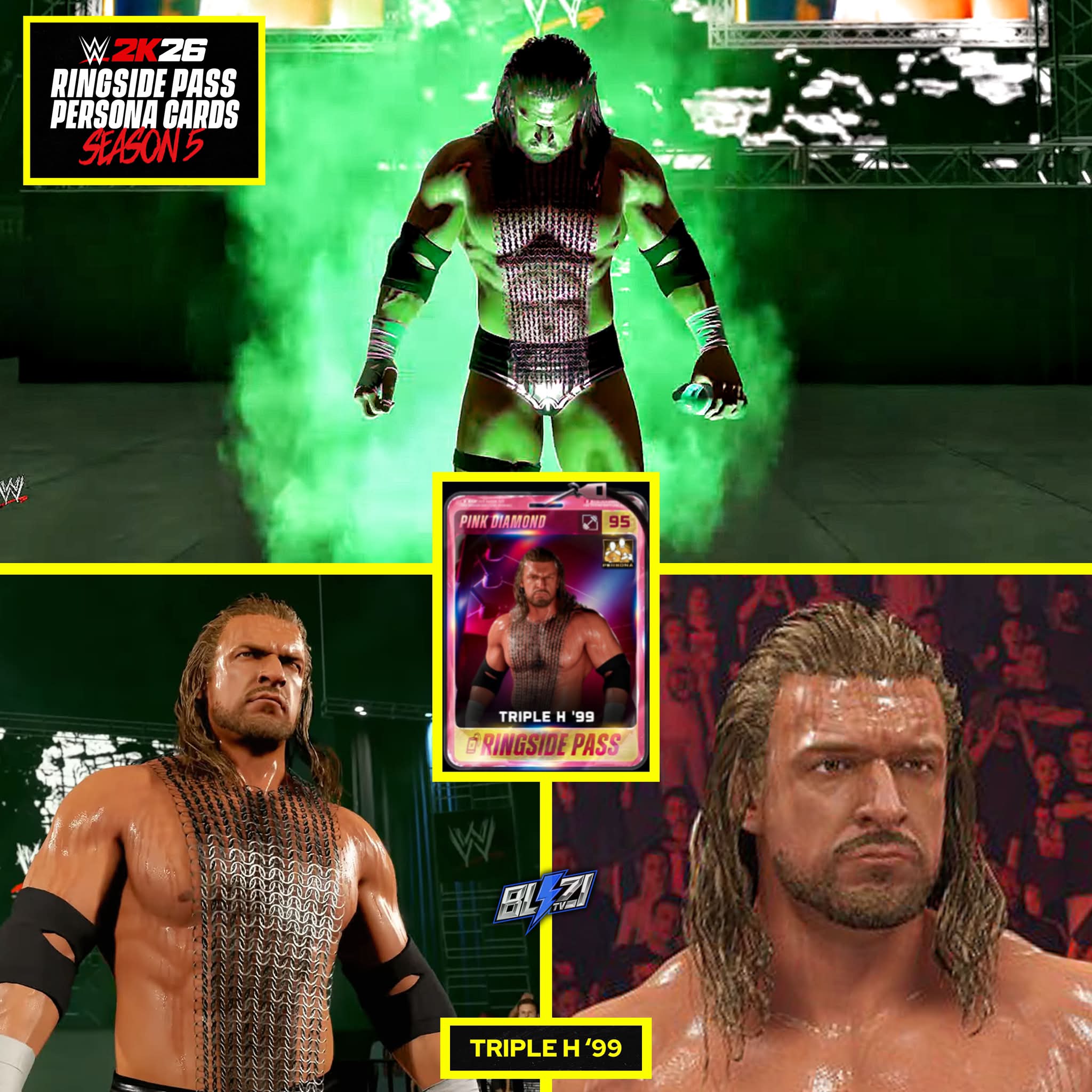 First look at Jeff Hardy '00 (Team Xtreme) Persona card who's