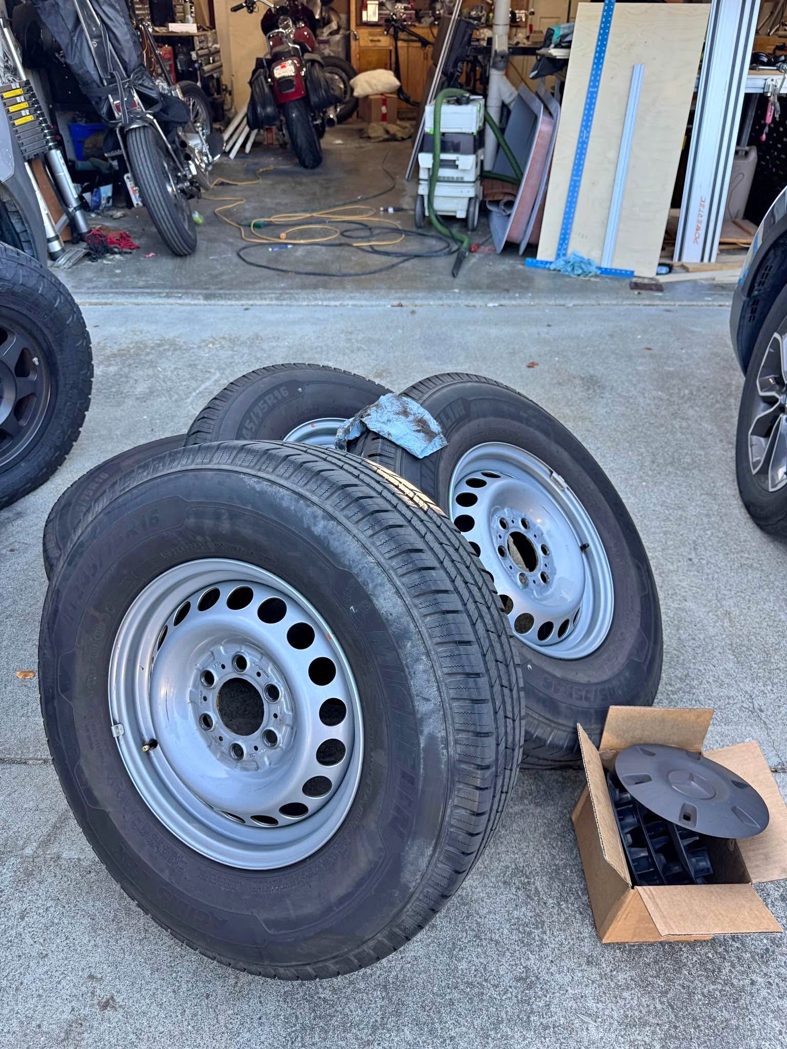 Vanagon wheels and tires Mercedes/Gowesty style - Car Wheels, Tires ...