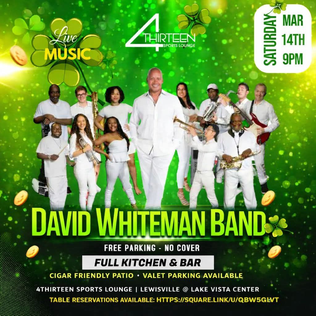David Whiteman Band at 4Thirteen