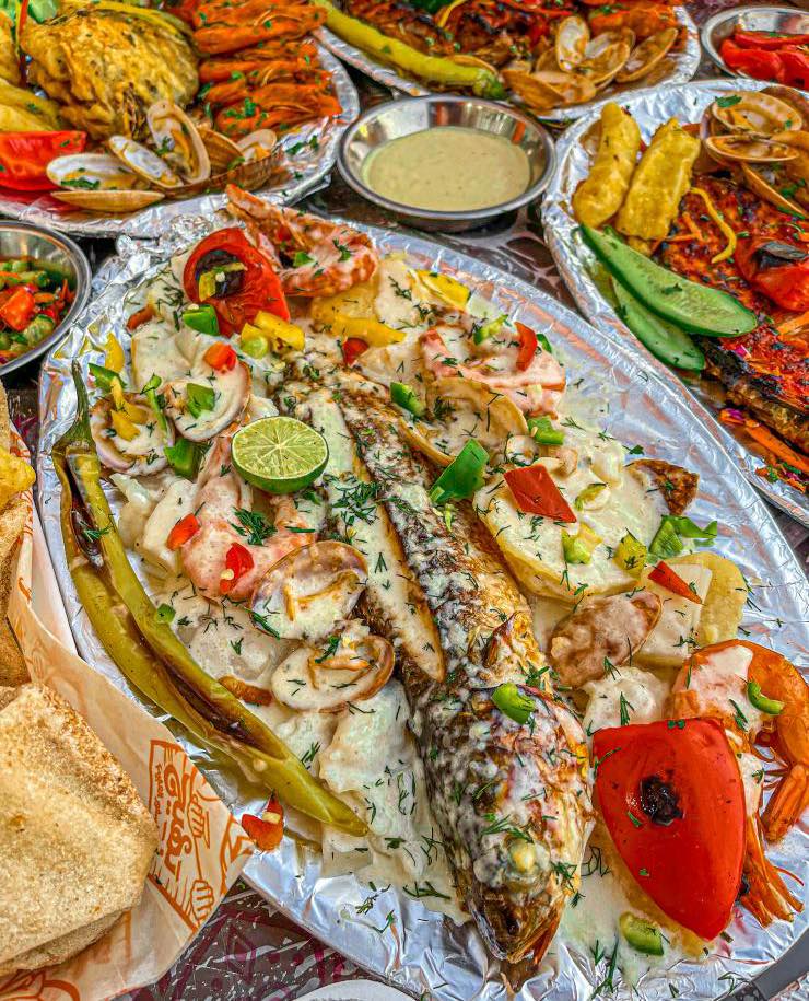 صينية البوري بالكريمة والبطاطس... - بهيج ملك الفسفور العجيب | Facebook