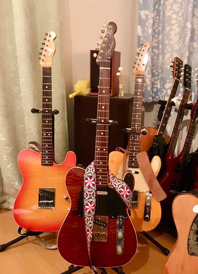 What wood is used for 1984 Fender Squier Japan Telecaster body?