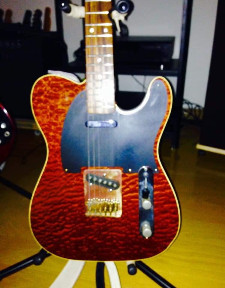 What wood is used for 1984 Fender Squier Japan Telecaster body?