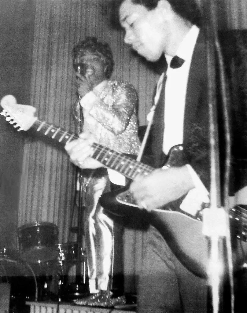 Jimi Hendrix's time with Little Richard's backing band, The Upsetters