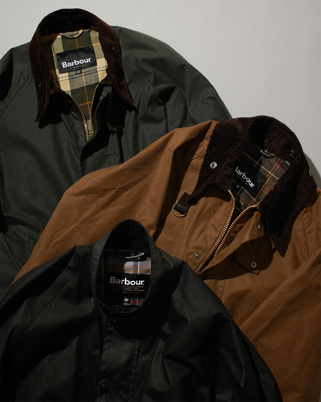 Barbour - ryokoさんのアカウントより、LOEF別注のBURGHLEY JACKETを