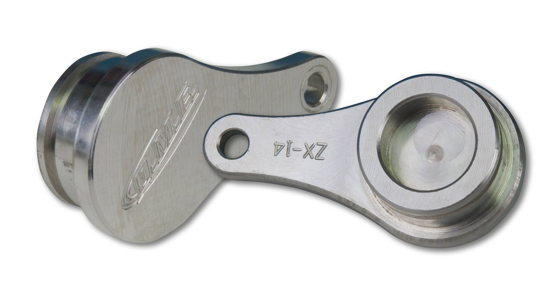 The DME Racing Water Pump Block-Off for the Kawasaki ZX-14 is used