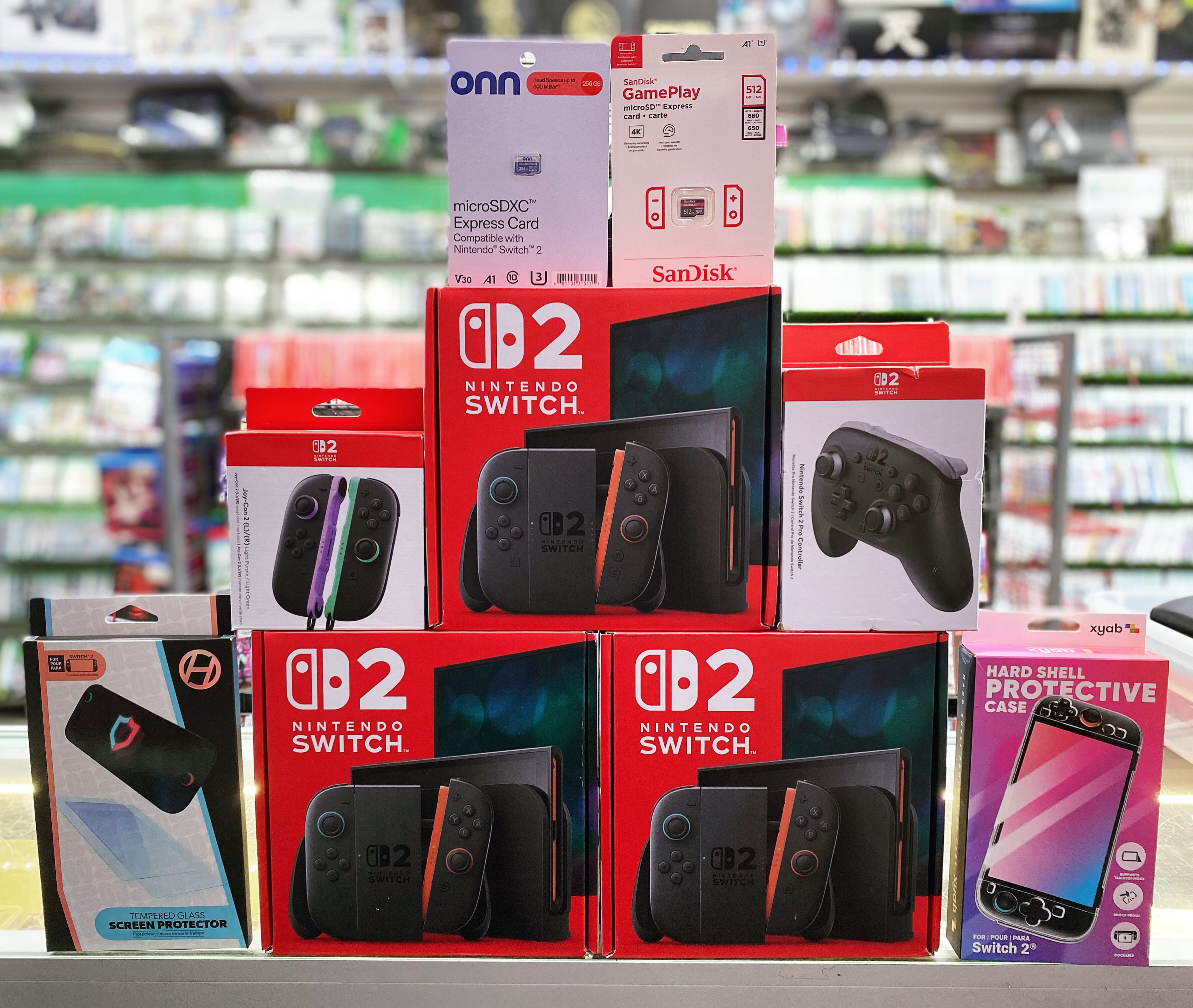 Switch 2's are back in stock! Available in New and also Pre-owned