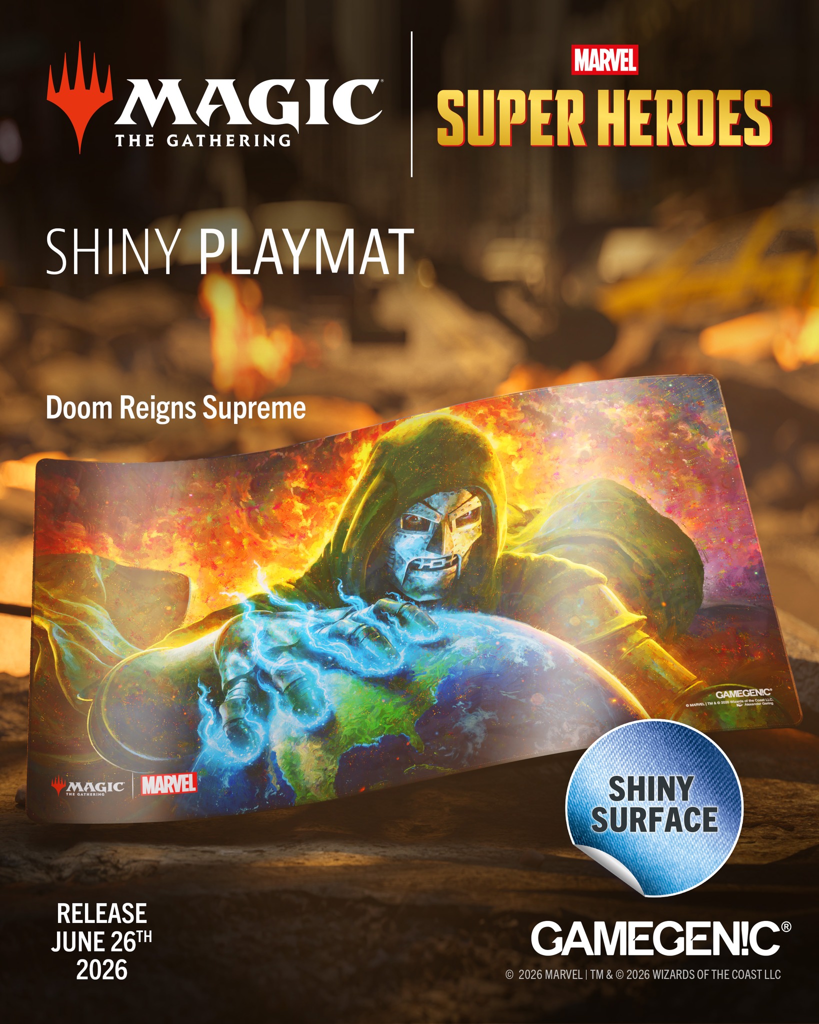 Our unique Playmats for Magic: The Gathering | Marvel Super Heroes 