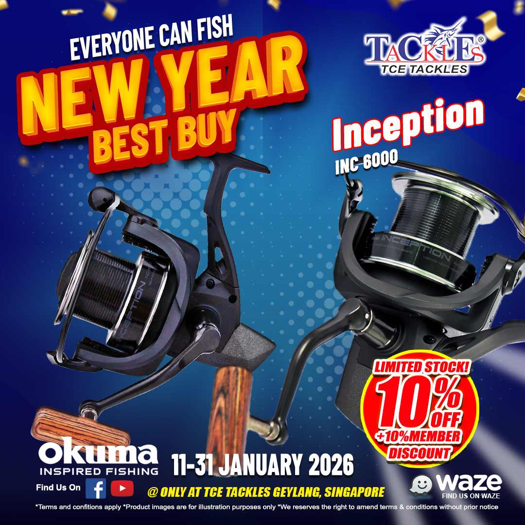TCE - New Arrival 2019 @ Okuma Reel Avenger Features: - Multi-disc ...