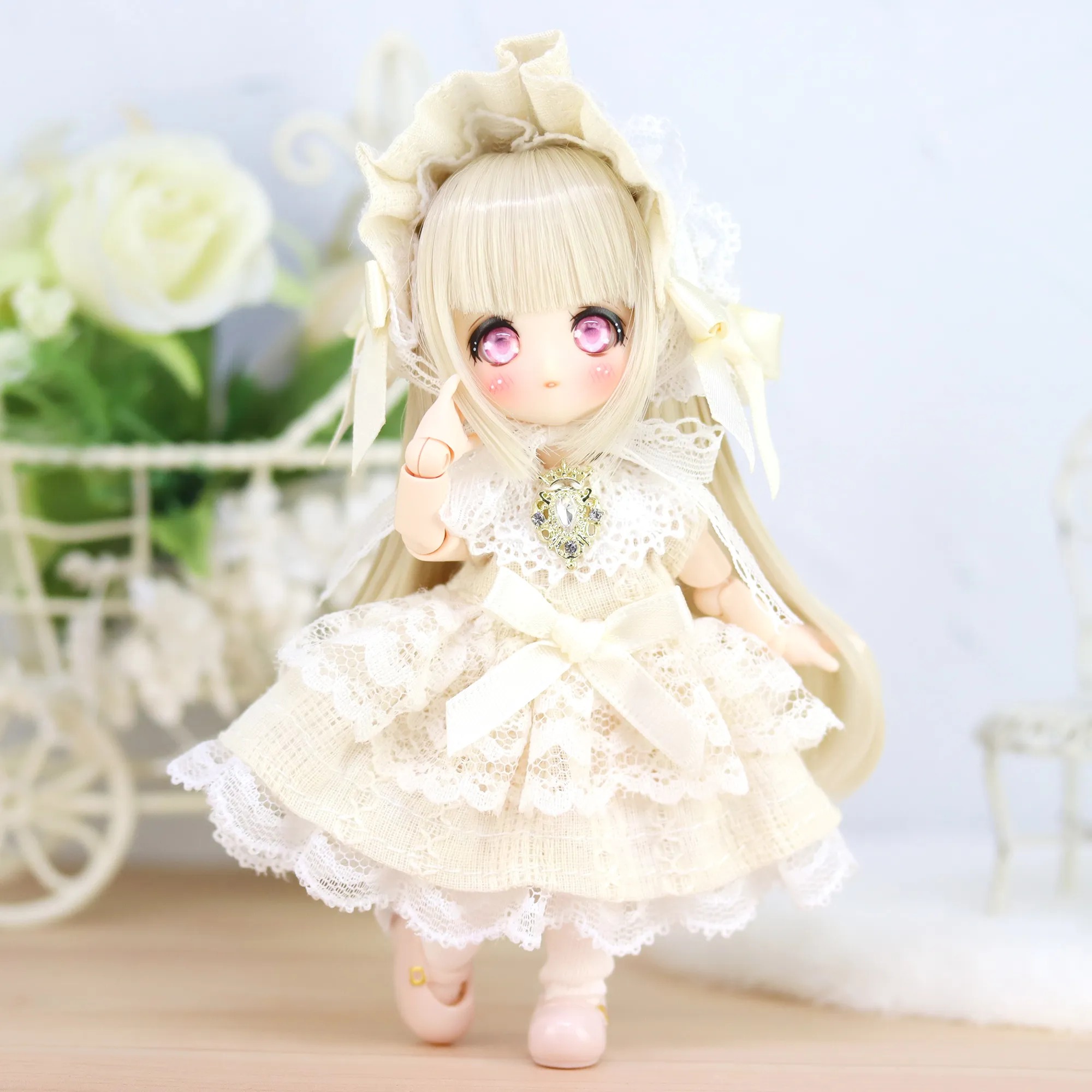 Angelica Rose様カスタムミニスウィーツドール、カスタムDollceDoll