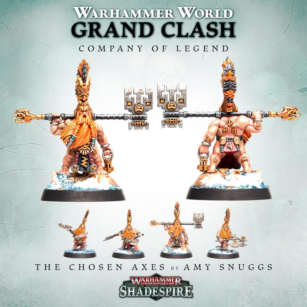 Warhammer Underworlds' chosen axes featured for Wednesday Warband