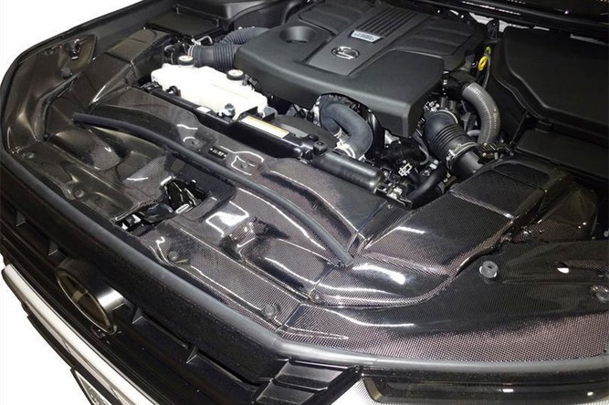 CARBON INTAKE SYSTEM LEXUS GX550 約15PSの最高出力アップと、約15Nm