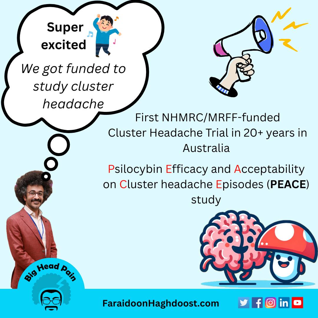Big Head Pain - I’m very excited to share some big news 🎉... | Facebook