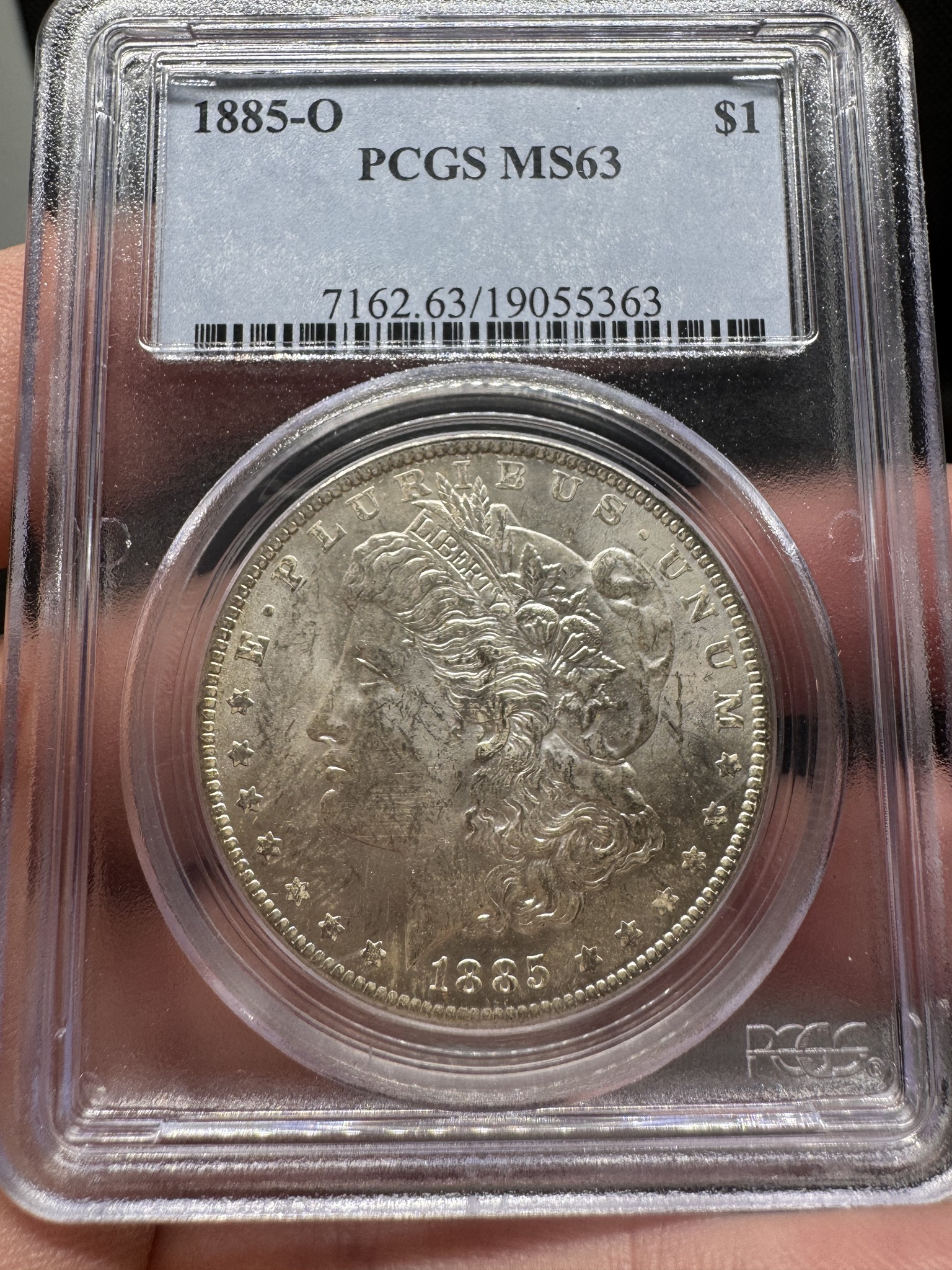 1883-O MS65 US Morgan silver dollar for sale