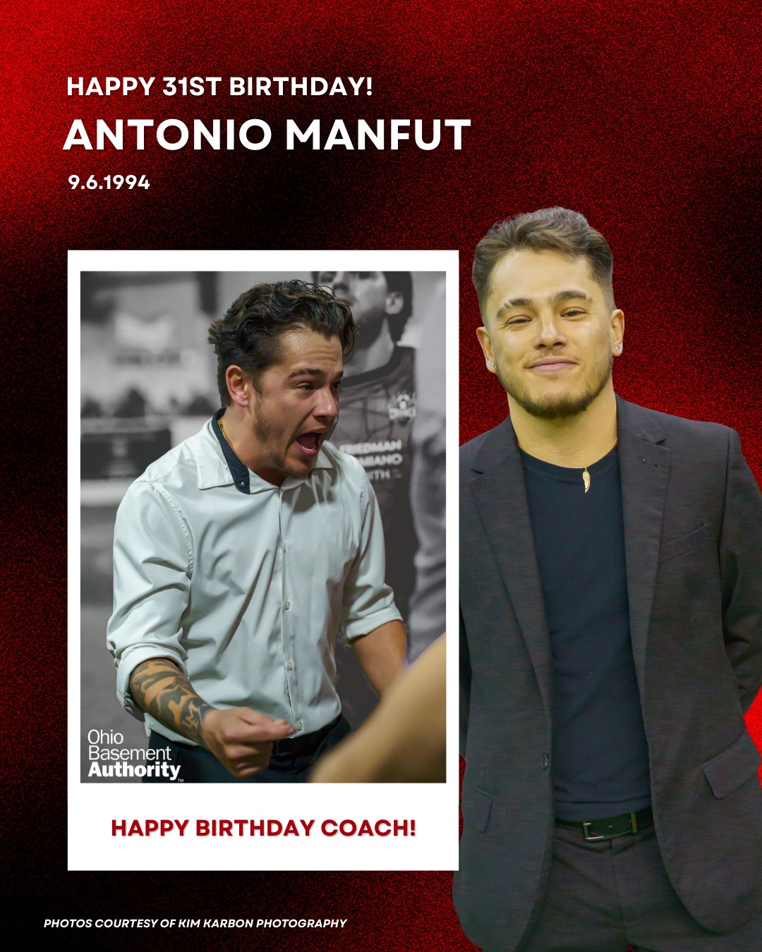 Cleveland - 🎂 Happy birthday to Head Coach Antonio Manfut In his first ...
