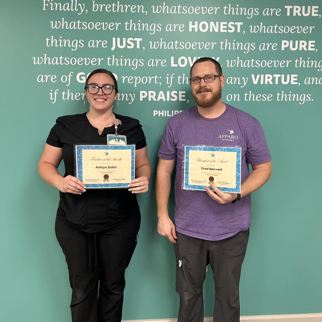 Apparo - Congratulations to Ashlyn and Fred on being recognized as the ...