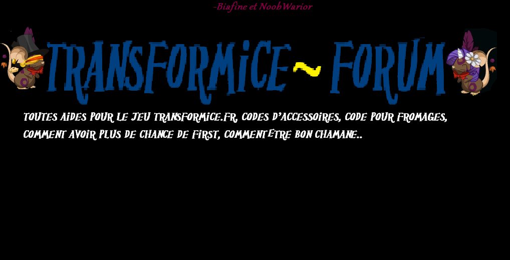 Transformice Forum