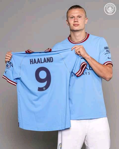 OFFICIAL: Erling Haaland is #ManCity's new number 9.