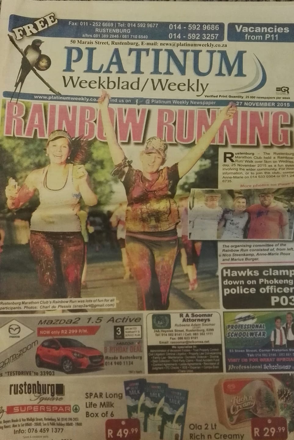 Rustenburg Rainbow Run