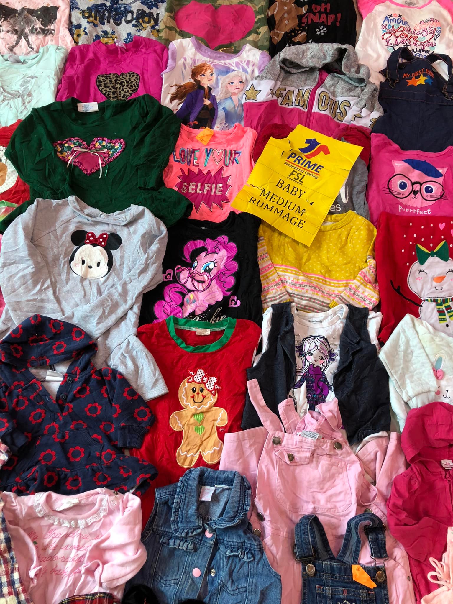 🇺🇸🇺🇸 Baby medium rummage กระสอบงานรวมผ้าเด็ก Us เกรด🅰️ ขนาด 45kg คละงาน ...