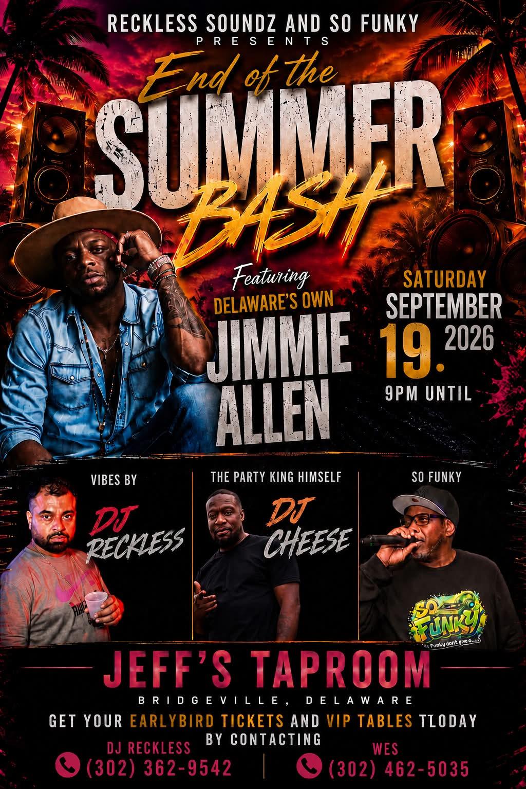 RECKLESS SOUNDZ AND SO FUNKY PRESENTS P PRES S SUMMER nd ofthe