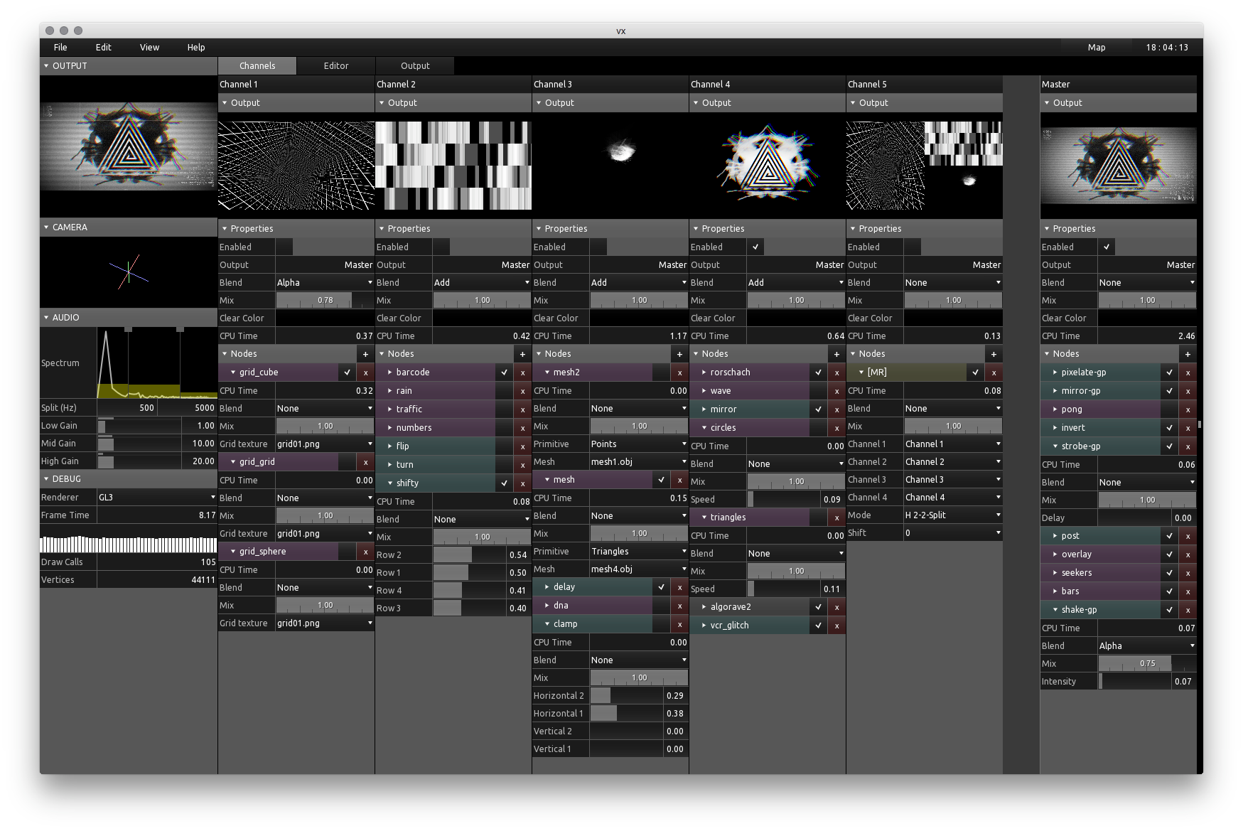 Preparing the vx visuals system... - Hexler Heavy Industries