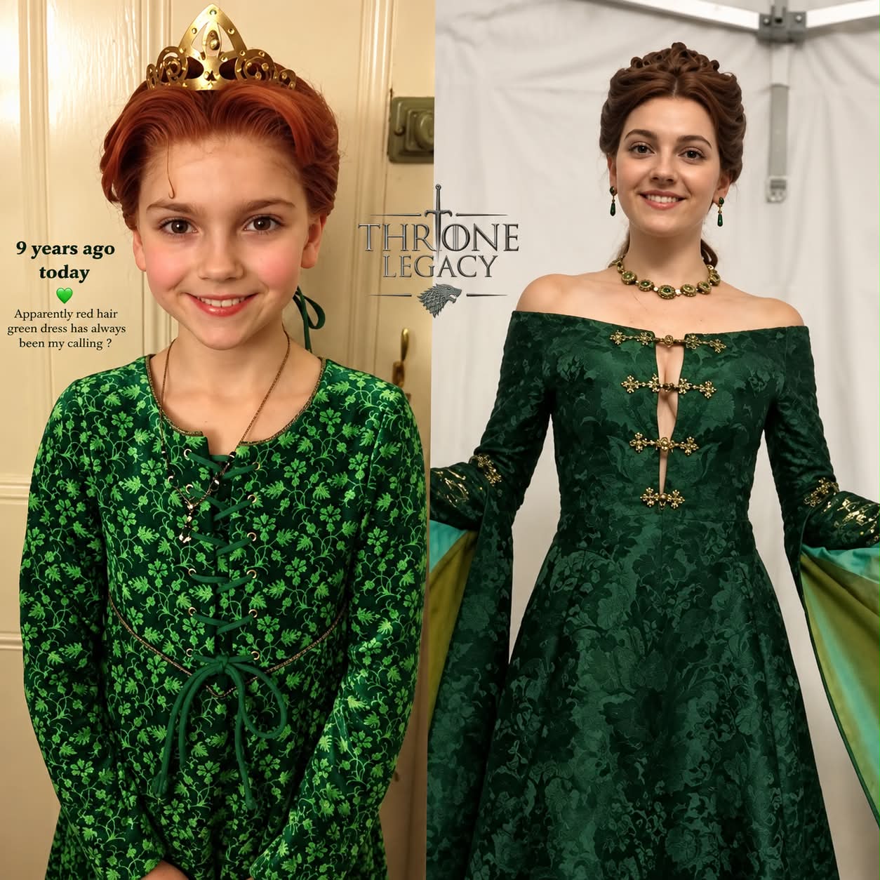 emily carey green dress Carey's Hightower destiny in House of the Dragon $200 - $300