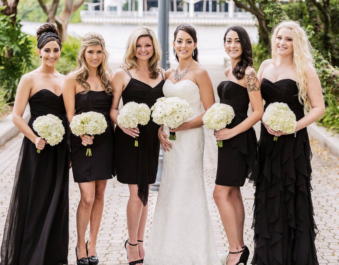 The rising cost of being a bridesmaid. According to the Knot, bridesmaids spend about $1900 on average. Do you have any crazy bridesmaids stories? Here's my wedding crew... I don't think I