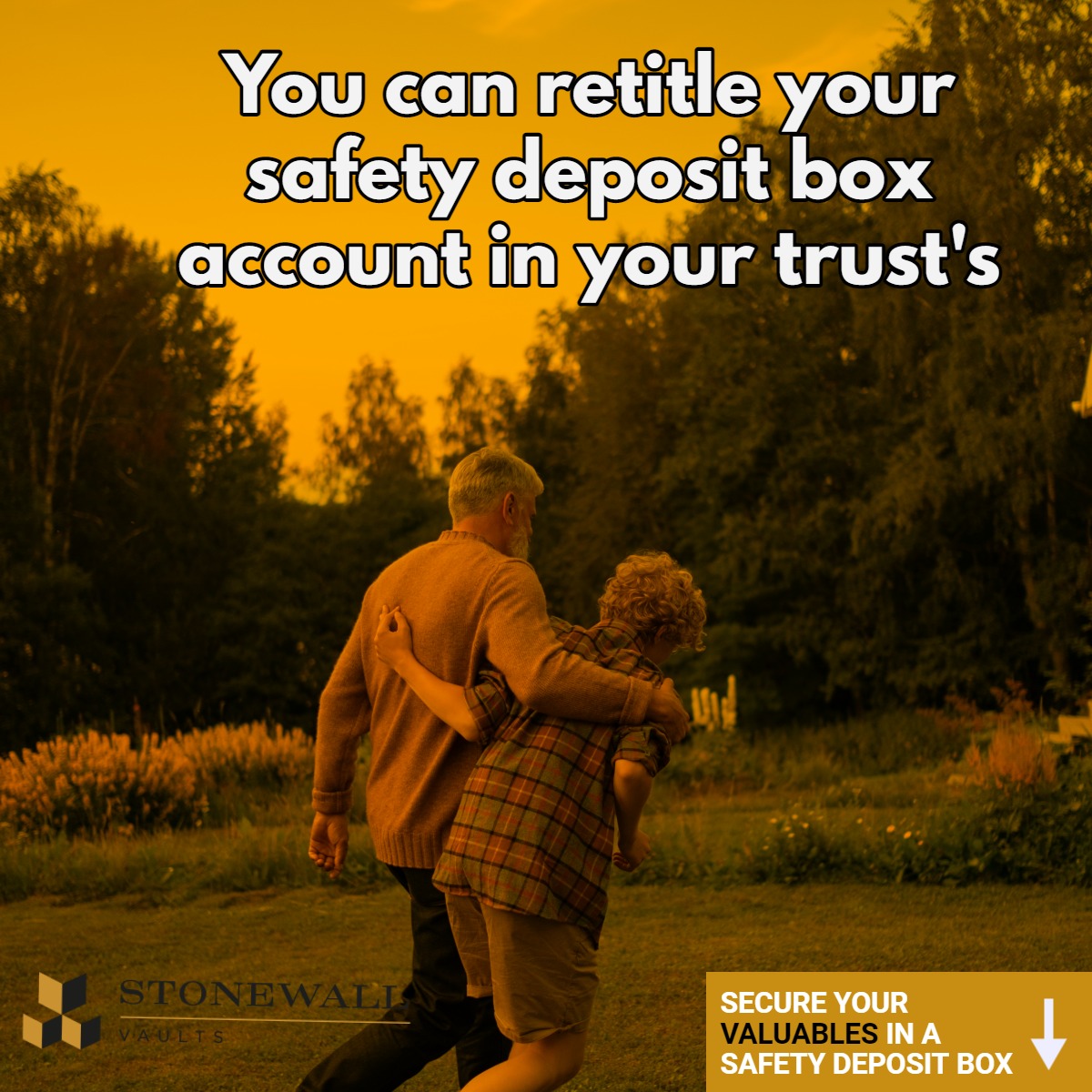 Stonewall Vaults - You can retitle your safety deposit box in your ...