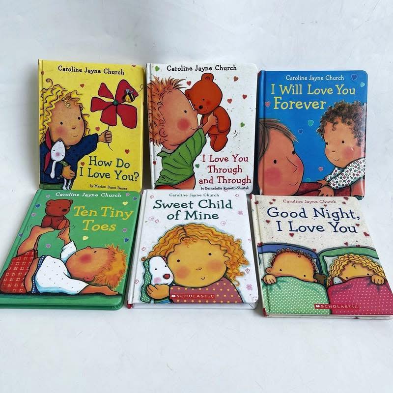 60% off Caroline Jayne Church . Set of 6 books board books . Sales