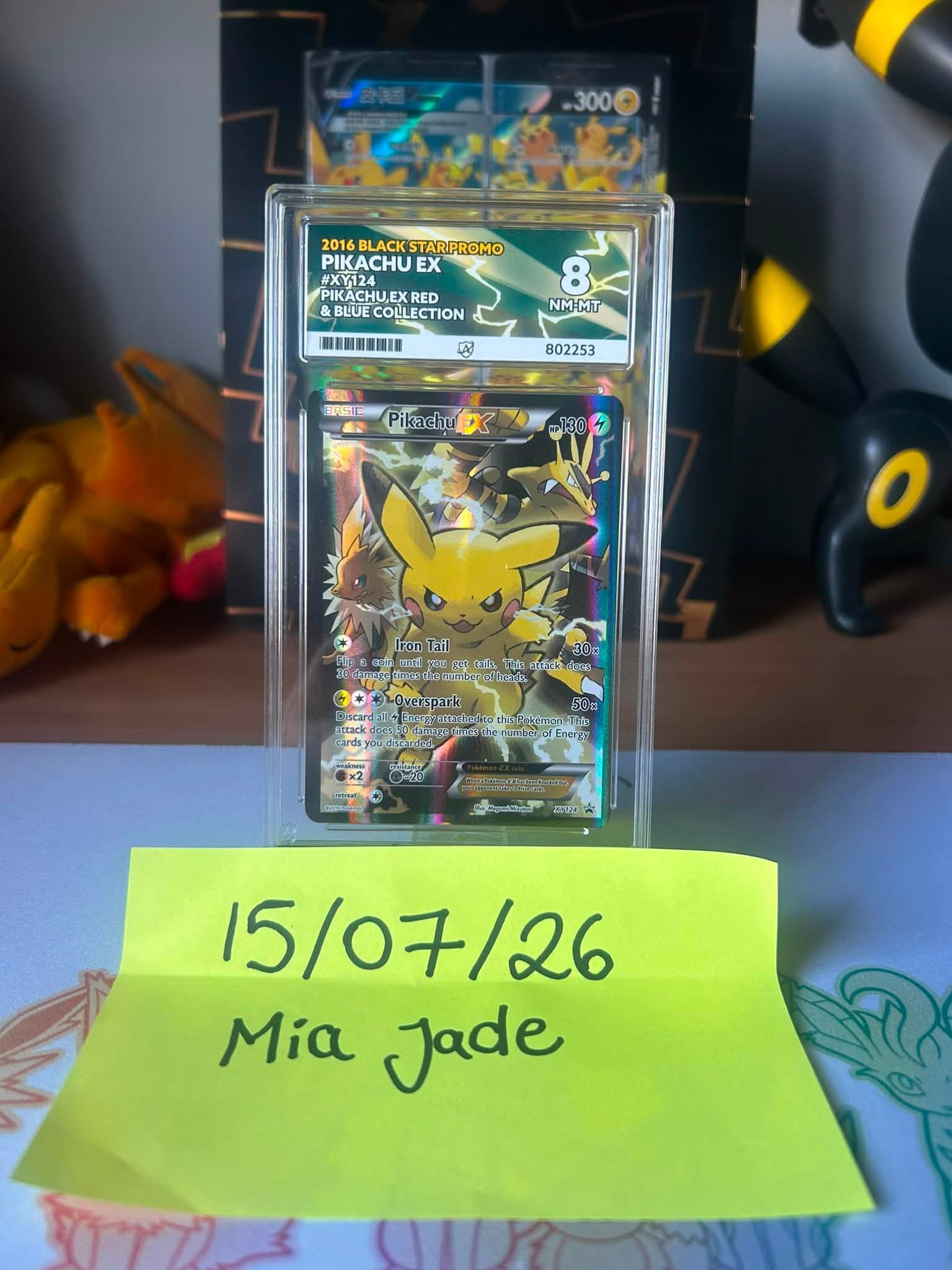 Pikachu XY124 card for sale