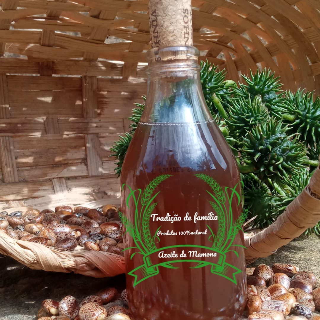Azeite de Mamona ou óleo de rícino.... - Puro Sabor Delivery
