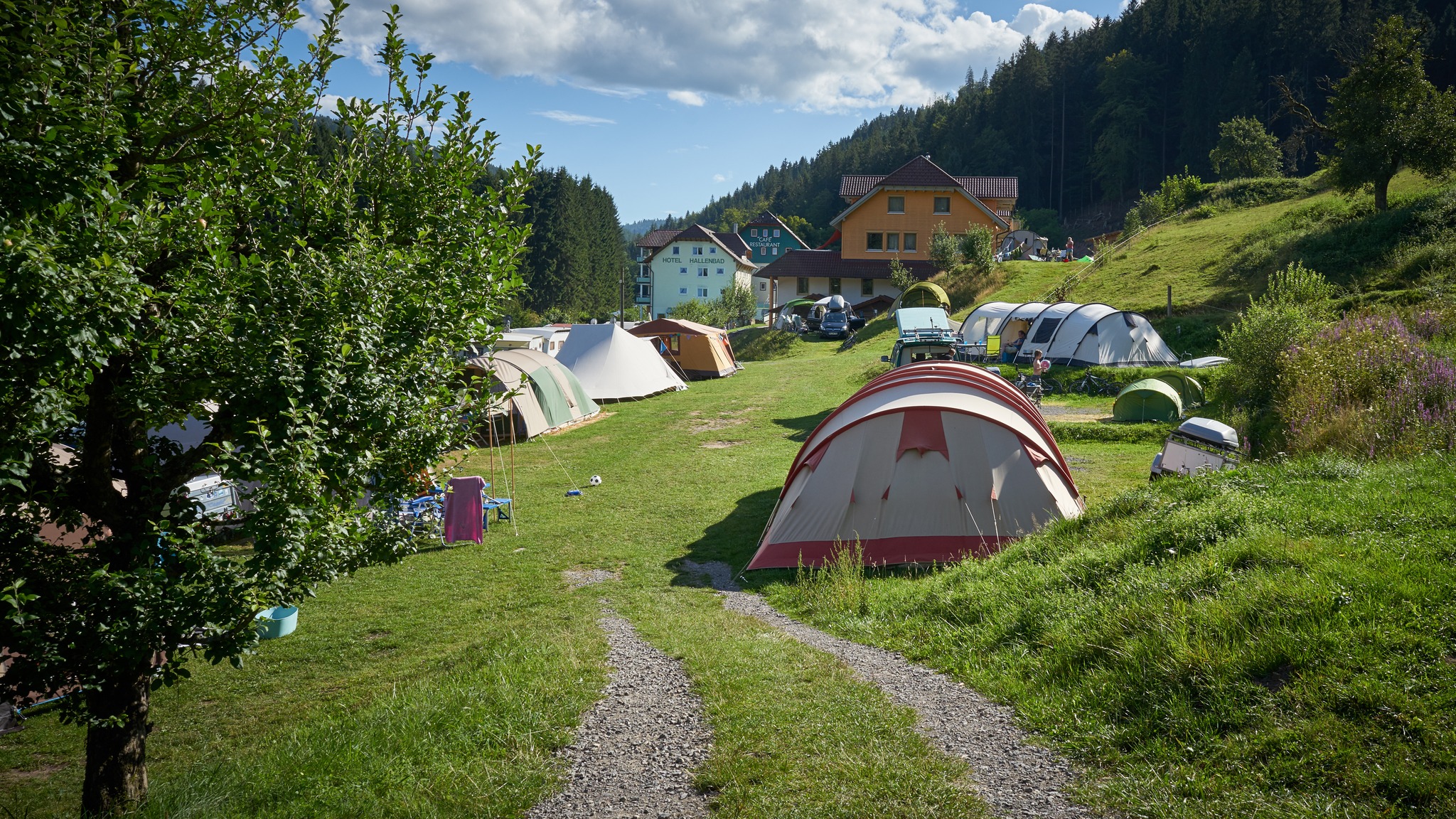 blasto zelte Aufblasbare für Camping, Blow Up Glamping Zelte mit Handpumpe, einfach einzurichten 4 Saison wasserdicht Winddicht Outdoor Luft Zelte Haus, 2 Türen und 4 Fenster, 3 * 4M Sport & Freizeit Category:E Bike_Aluminium Rigid Fork  20