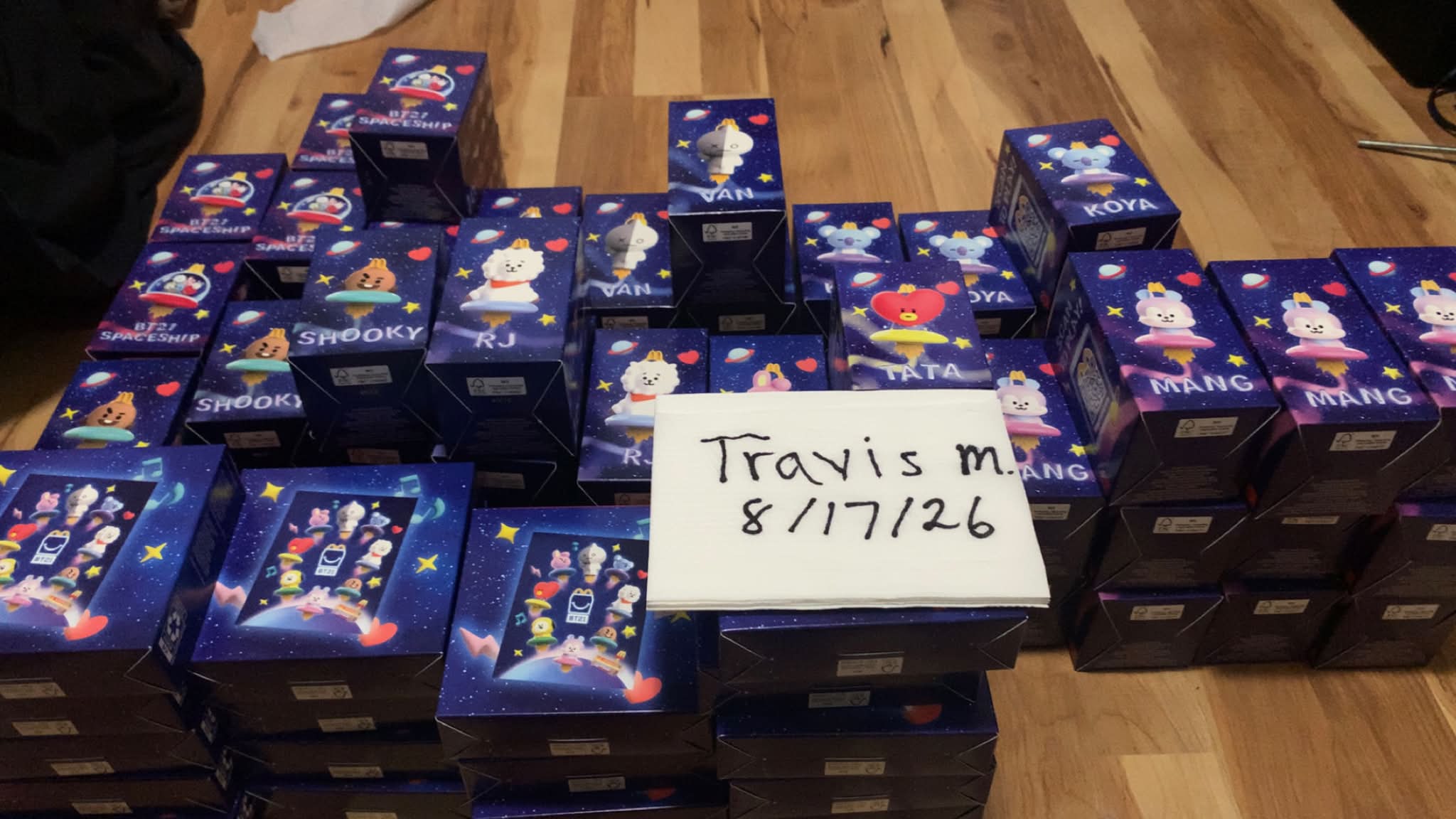 BT21 merchandise for sale: prices and inventory available