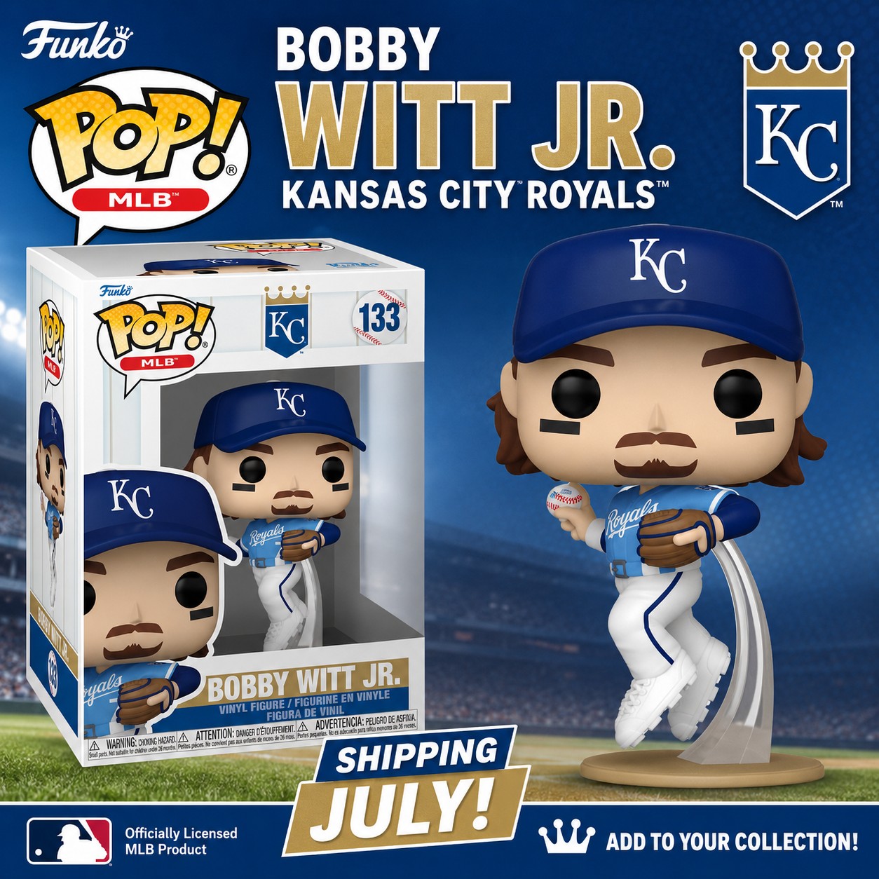 Pre-order an exclusive POP! 5-Pack of the Los Angeles Dodgers to