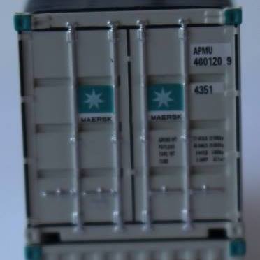 Jacksonville - The ISO Type & Size code 4351, marked on this Maersk ...