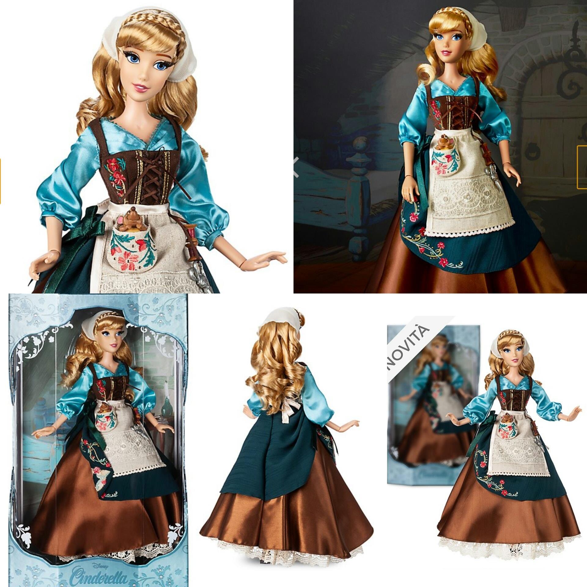Disney Cinderella's 70th anniversary Limited Edition dolls