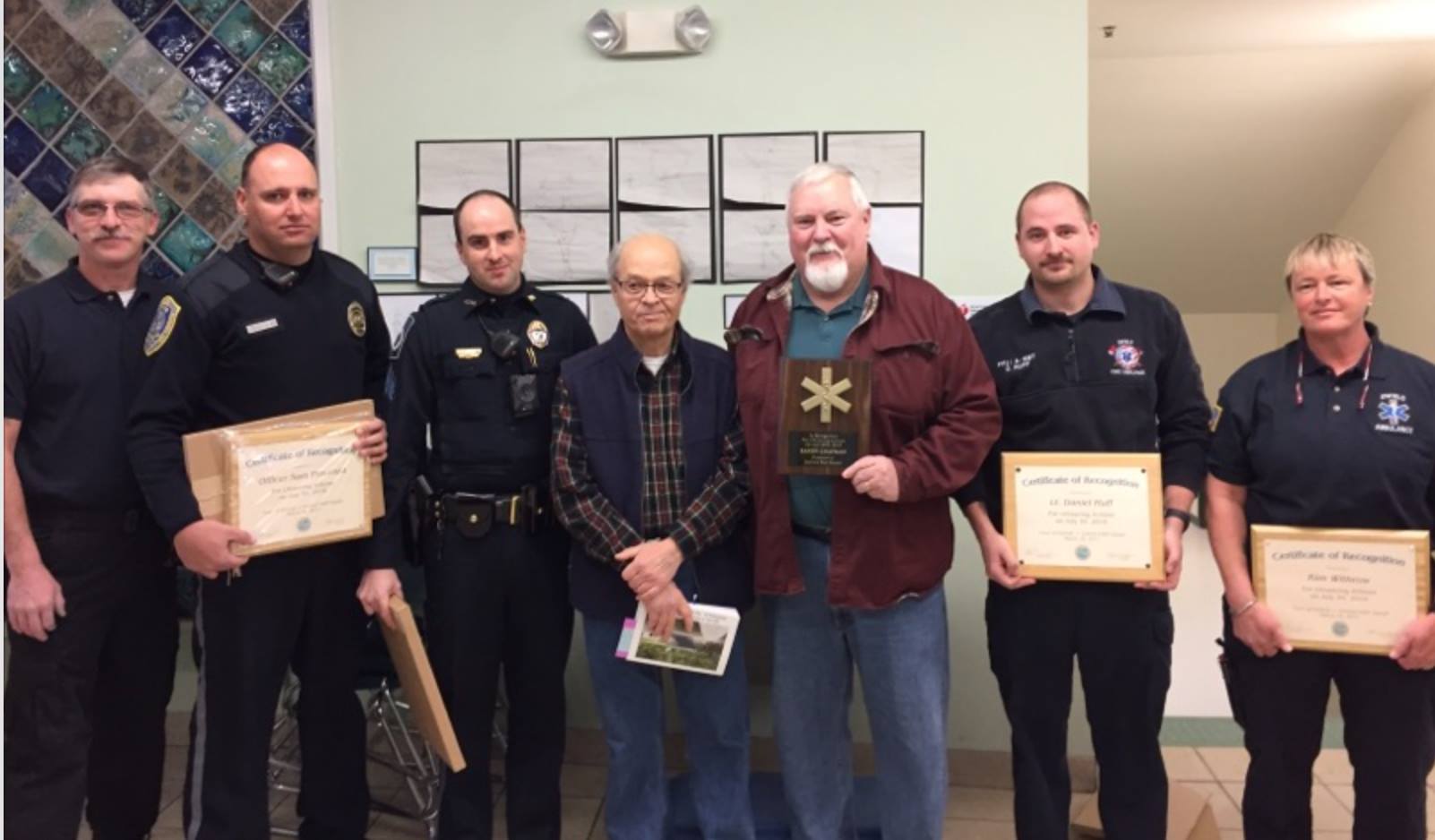 FIRST RESPONDERS HONORED AT... - Canaan Police Department | Facebook