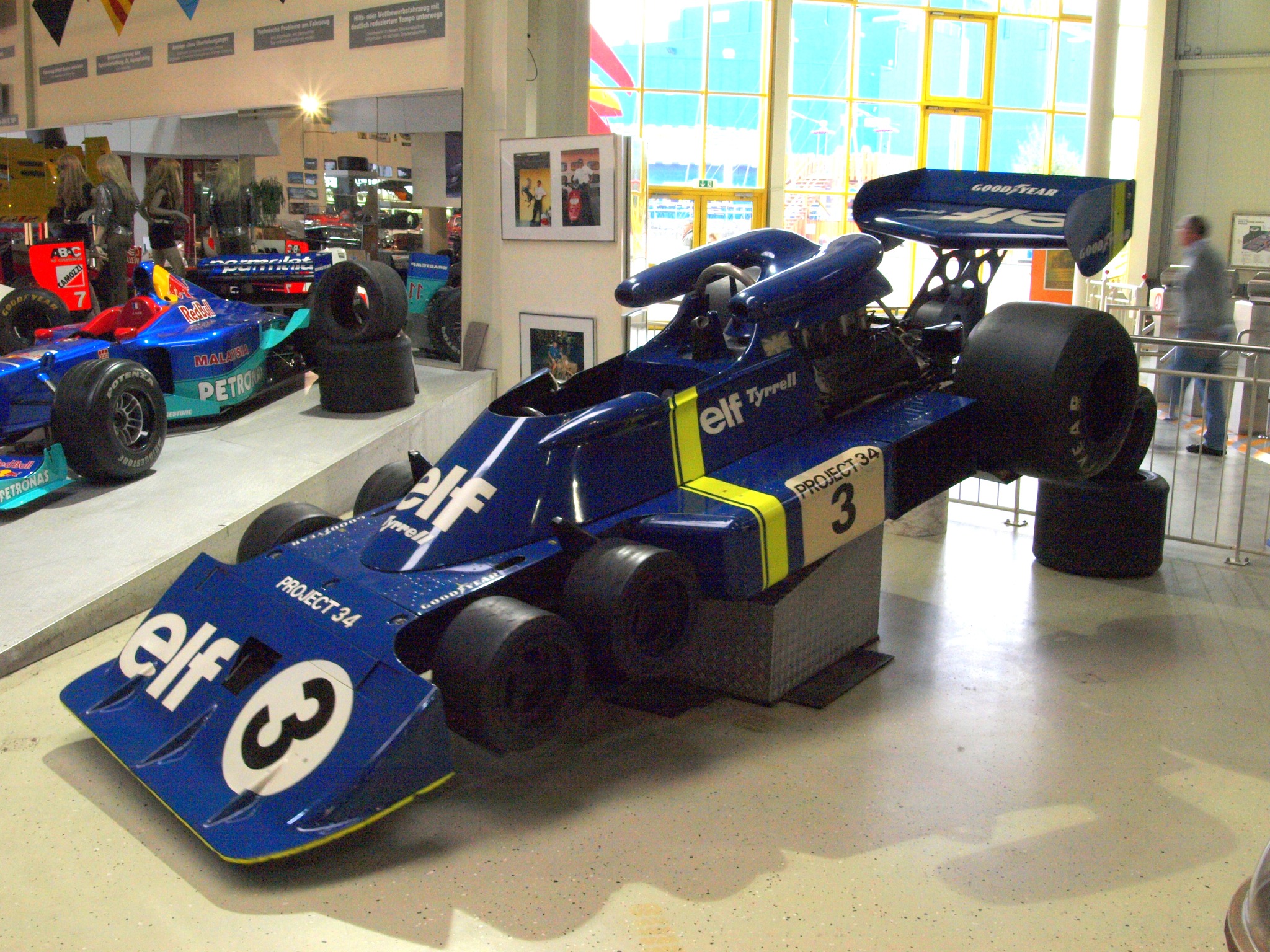 Tyrrell's six-wheeled P34 scores 1-2 at 1976 Swedish Grand Prix