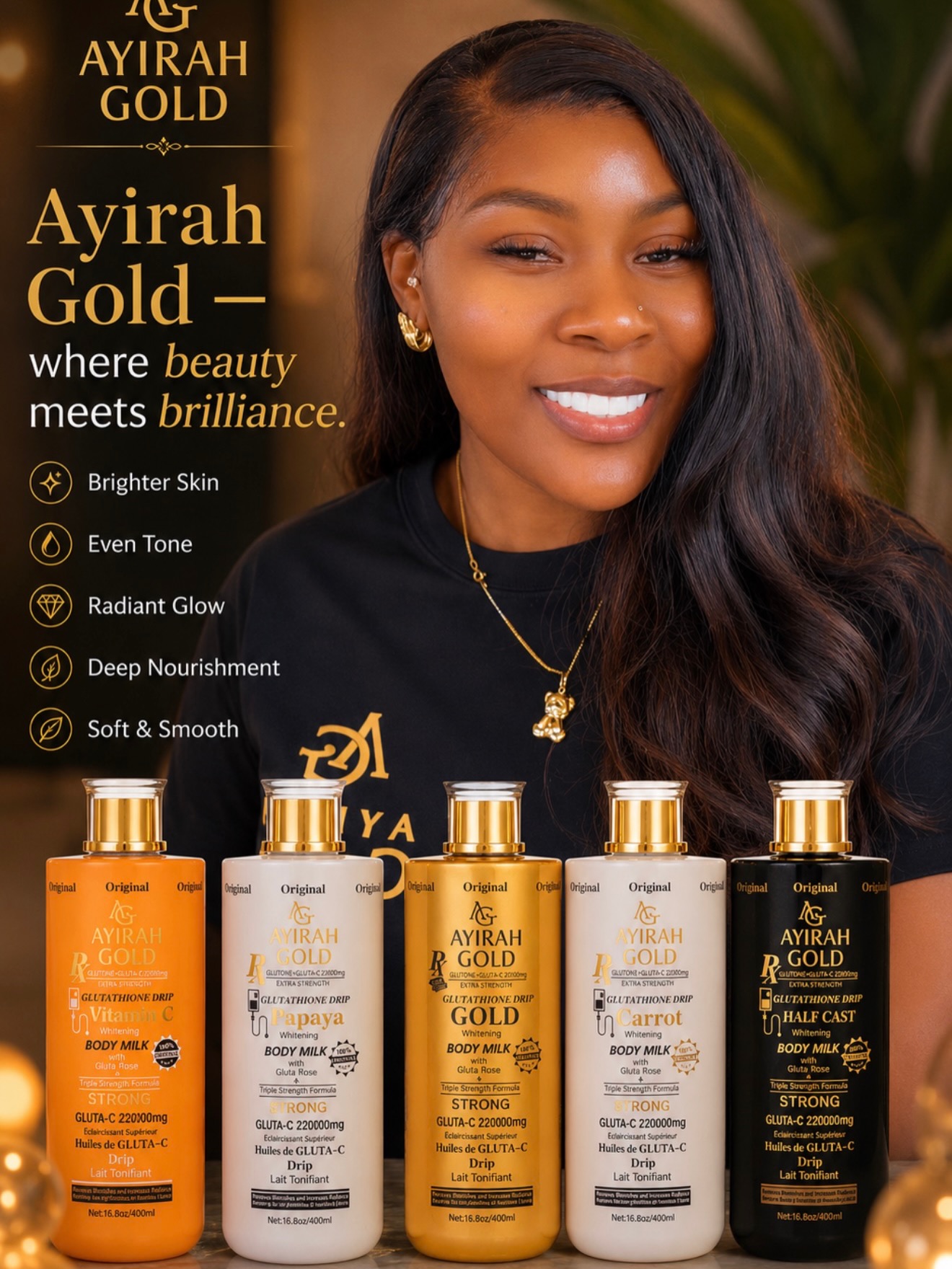 glutathione 20000gs Glow with confidence. Shine with Ayirah Gold. ✨ Your skin tells your story before you say a word. Why not give it the care it deserves? With Ayirah Gold, you're not just Type:Capsules Buy Cagrilintide 5mg + Tag_Updated