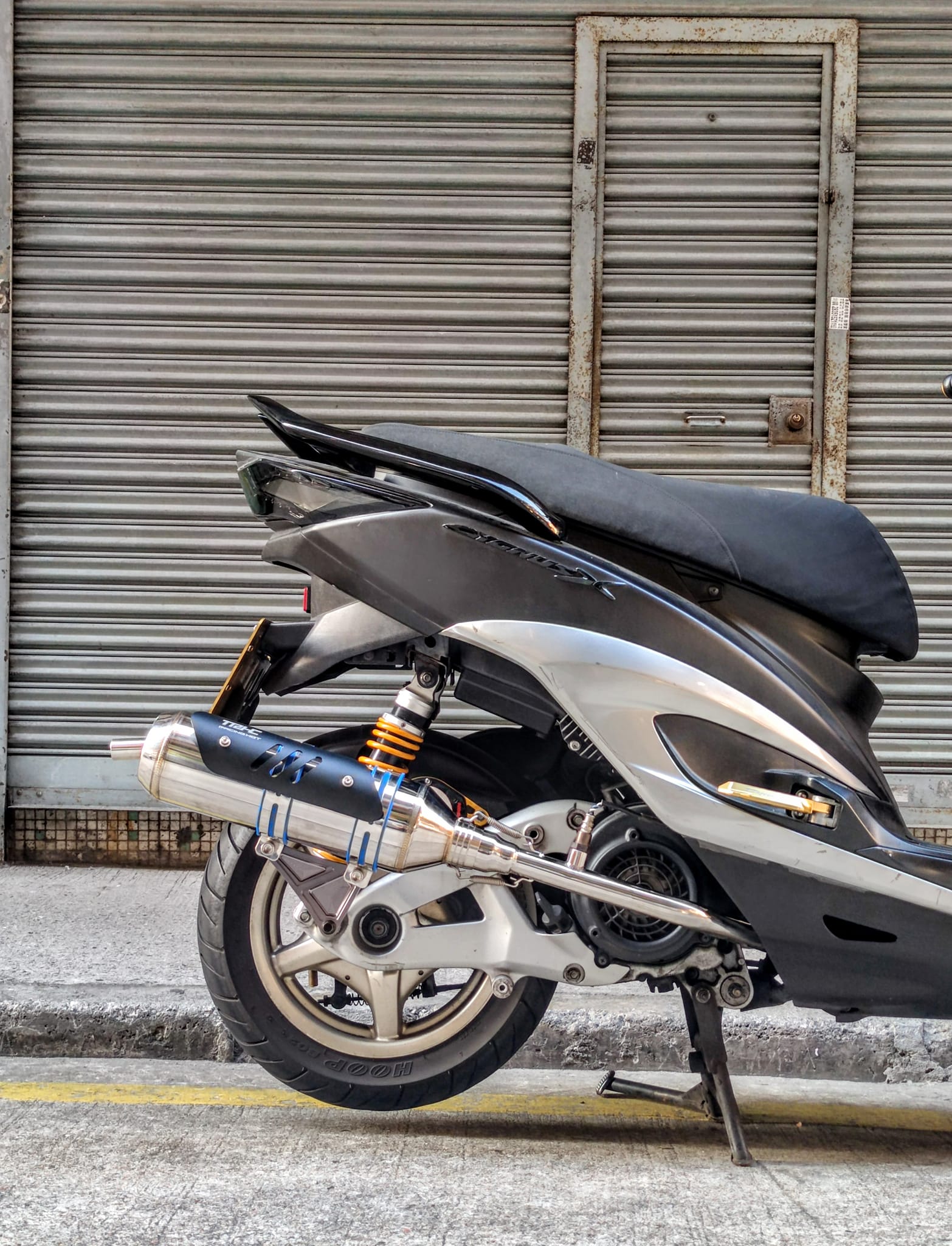 領域車業 - Yamaha CYGNUS X 3 代 TRHC R19 白鋼回壓靜音排氣管💨💨💨 繼續勁戰三代繼續改造