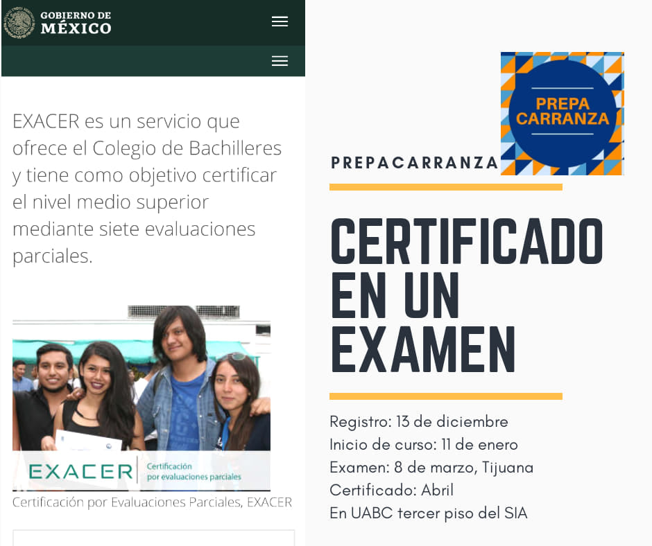 El examen de EXACER es el... - Centro de Estudios y Asesorias | Facebook