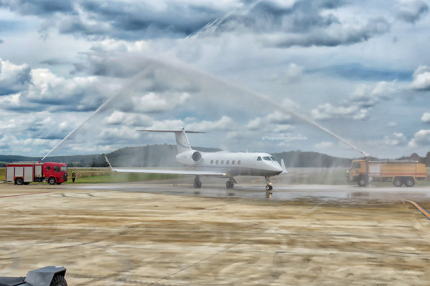 Tiago André De Almeida Plane Spotter - PR-CBK Icon Aviation Gulfstream ...