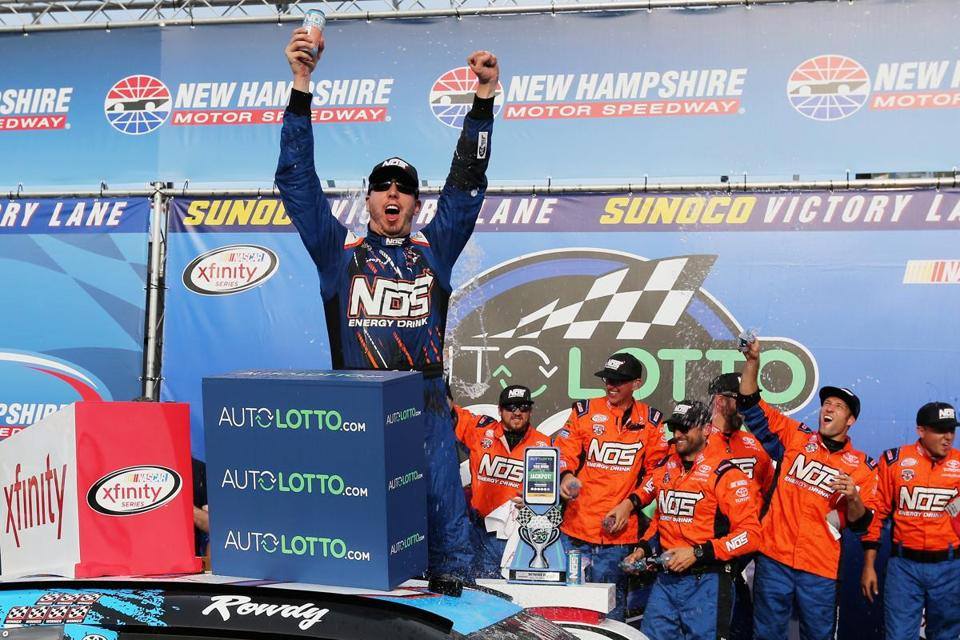 Lottery.com - A fun #tbt of Kyle Busch winning the...